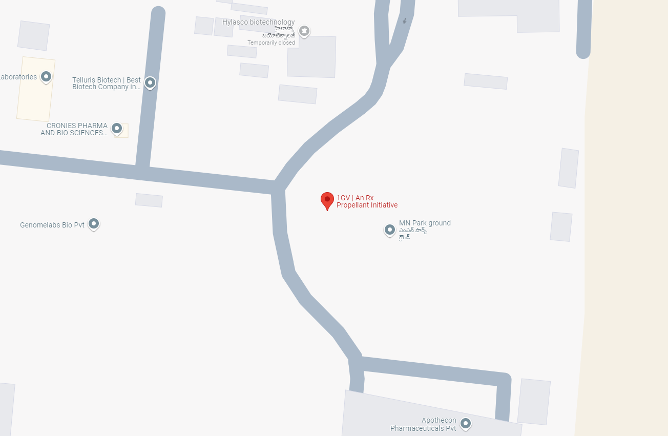 Location of 1GV- Life Sciences Research and Development