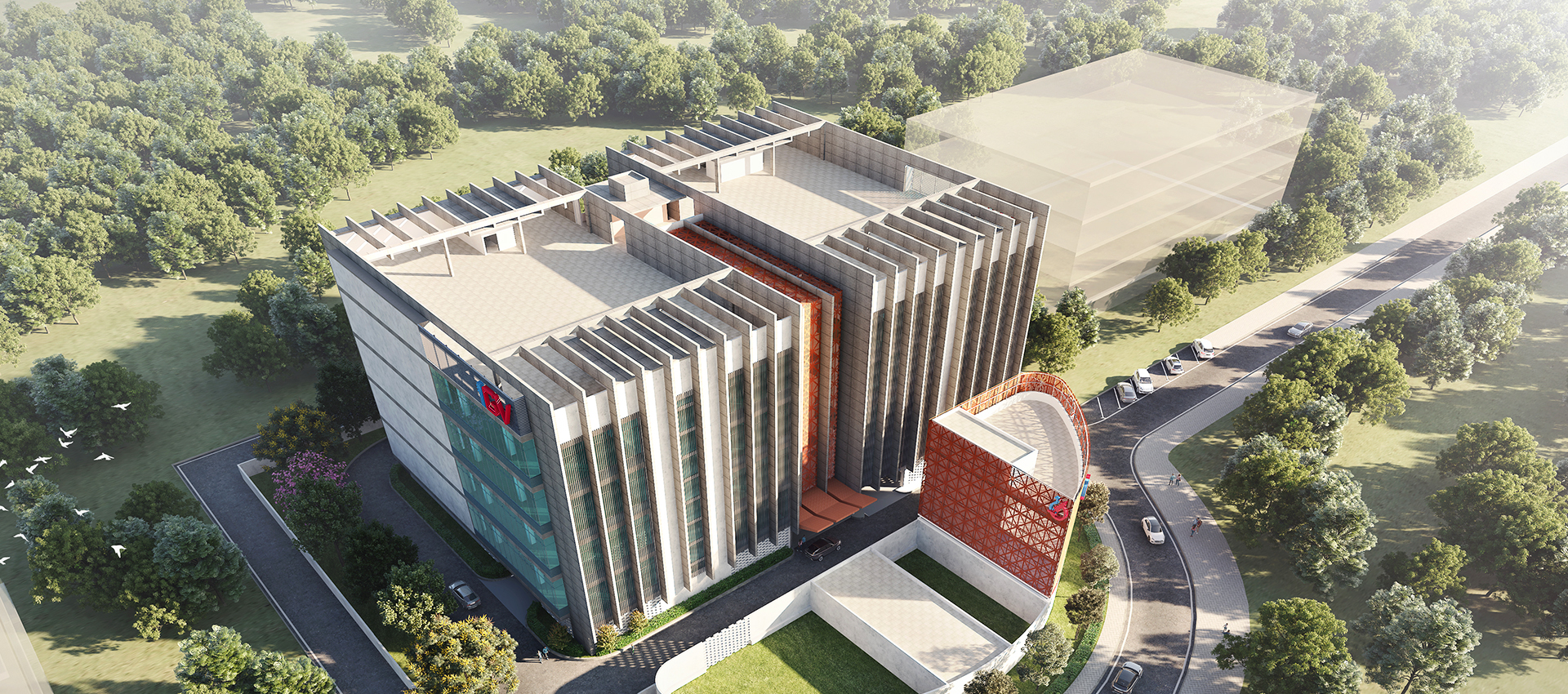 Aerial View of 1GV Life Science Epicenter in Hyderabad